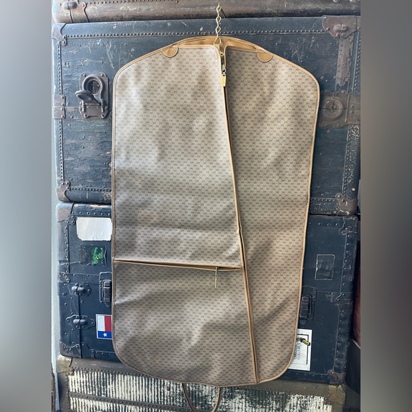 Vintage GUCCI Micro GG Canvas Web Sherry Line